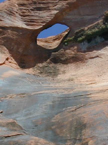 High arch in the Escalante