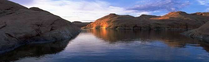 Lake Canyon at sunset